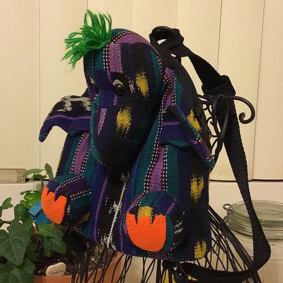 Other - Adorable Tapestry Dragon Backpack